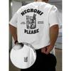 Men'S Trendy Short-Sleeve T-Shirt Featuring a Print , Designed In a Negroni Style. Casual Top Is Versatile for Summer And Machine-Washable