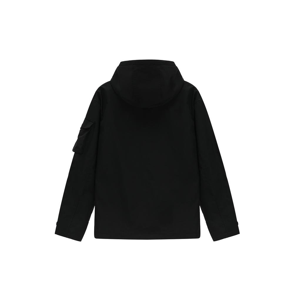 New Balance Jackets Unisex Black Hooded Thickened Other AMJ31320-BK