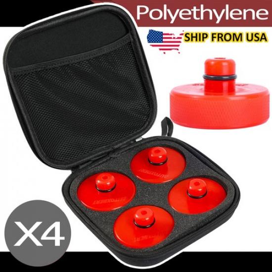 

Red Chassis Jack Point Pad Lift Adapter Stand Tool For Tesla Model 3 Y S X 4pcs