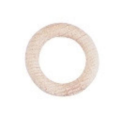 Raw Wood Rings, In Bulk, 3.5 Cm