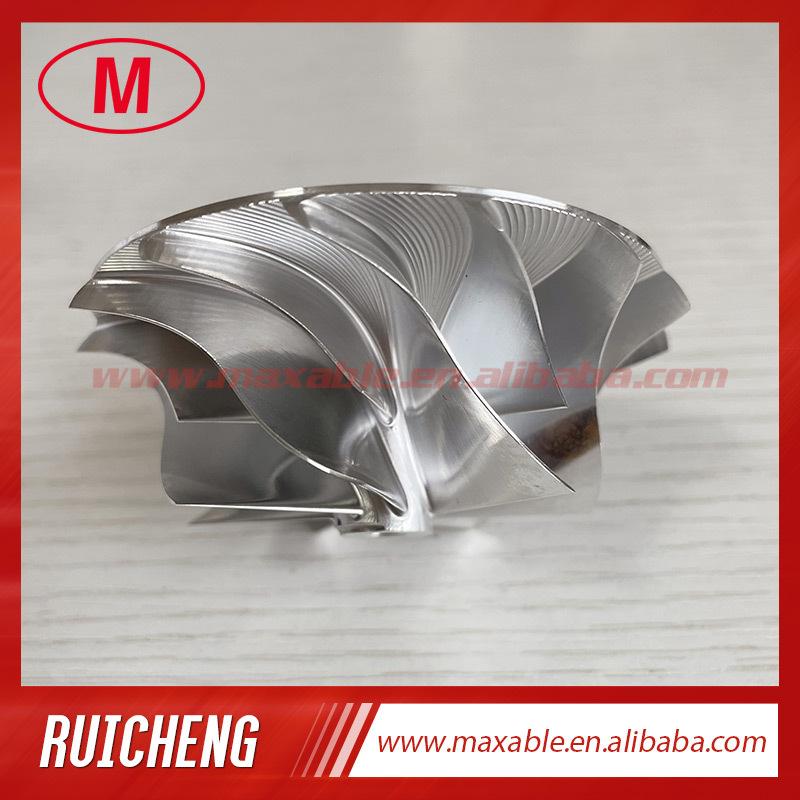 GT15-25 53.20/70.98mm 7+7 Blades High Performance Aluminum 2618/milling/billet Compressor Wheel
