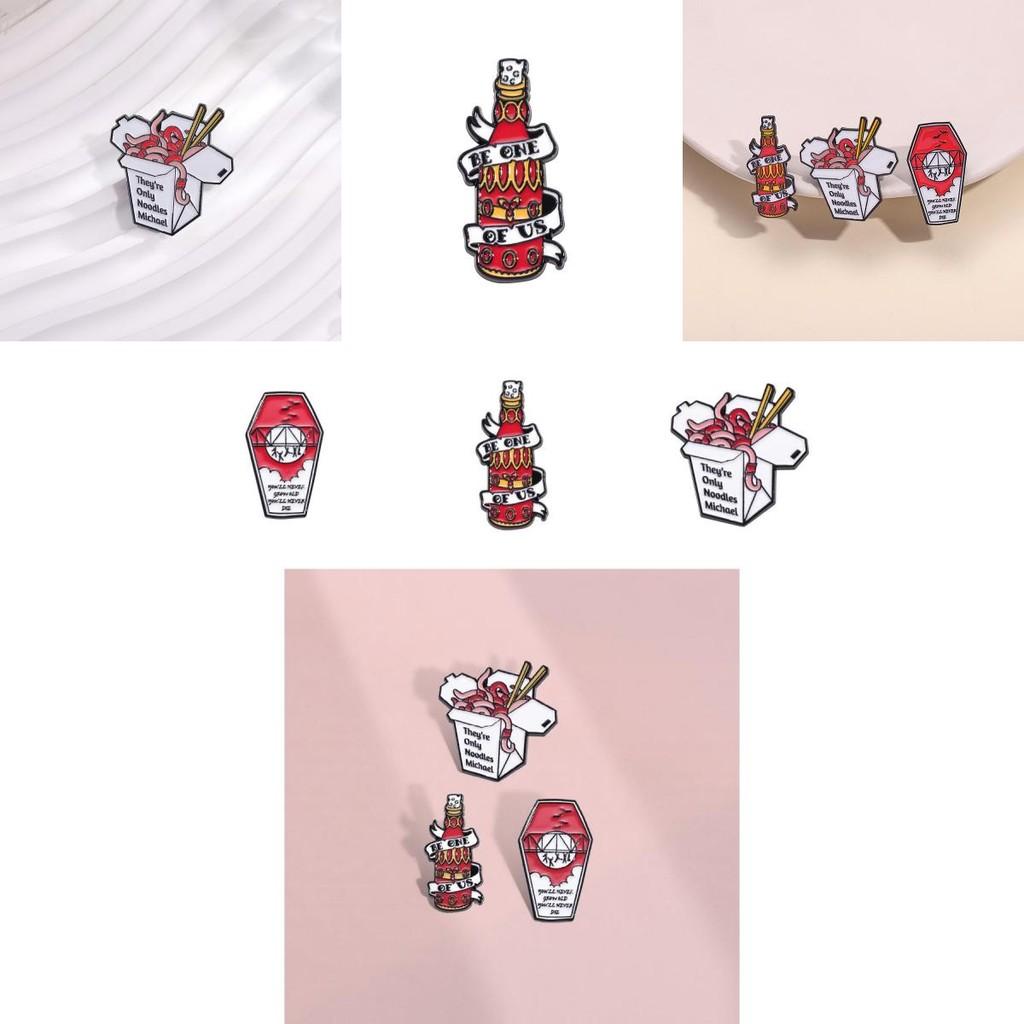 Colorful Alloy Cartoon Brooch Creative Character Pin For Stylish Decor And Versatile Use