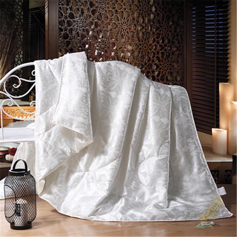 PUSHANGMEI Satin Jacquard Mulberry Silk Quilt