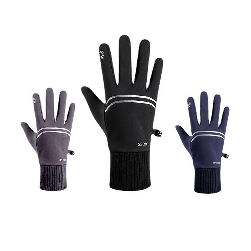 Winter Men and Women Cycling Gloves Mountaineering Outdoor Skiing Waterproof Windproof Warm Gloves New Style