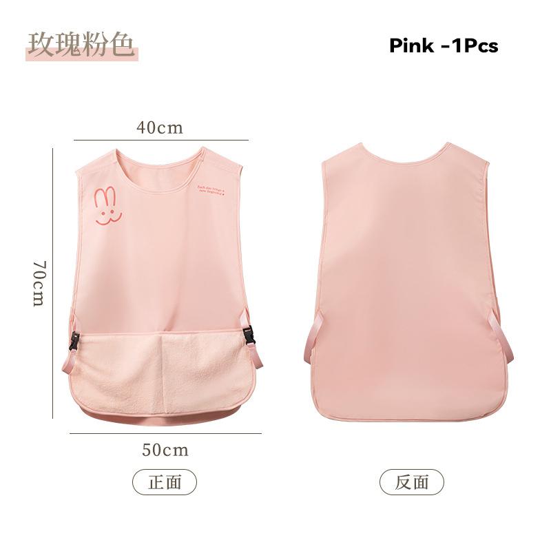 

2025 New Waterproof Stain-Resistant Apron Vest Style Breathable Kitchen Aprons Wipeable Hands Anti Dirty Coffee House Uniform
