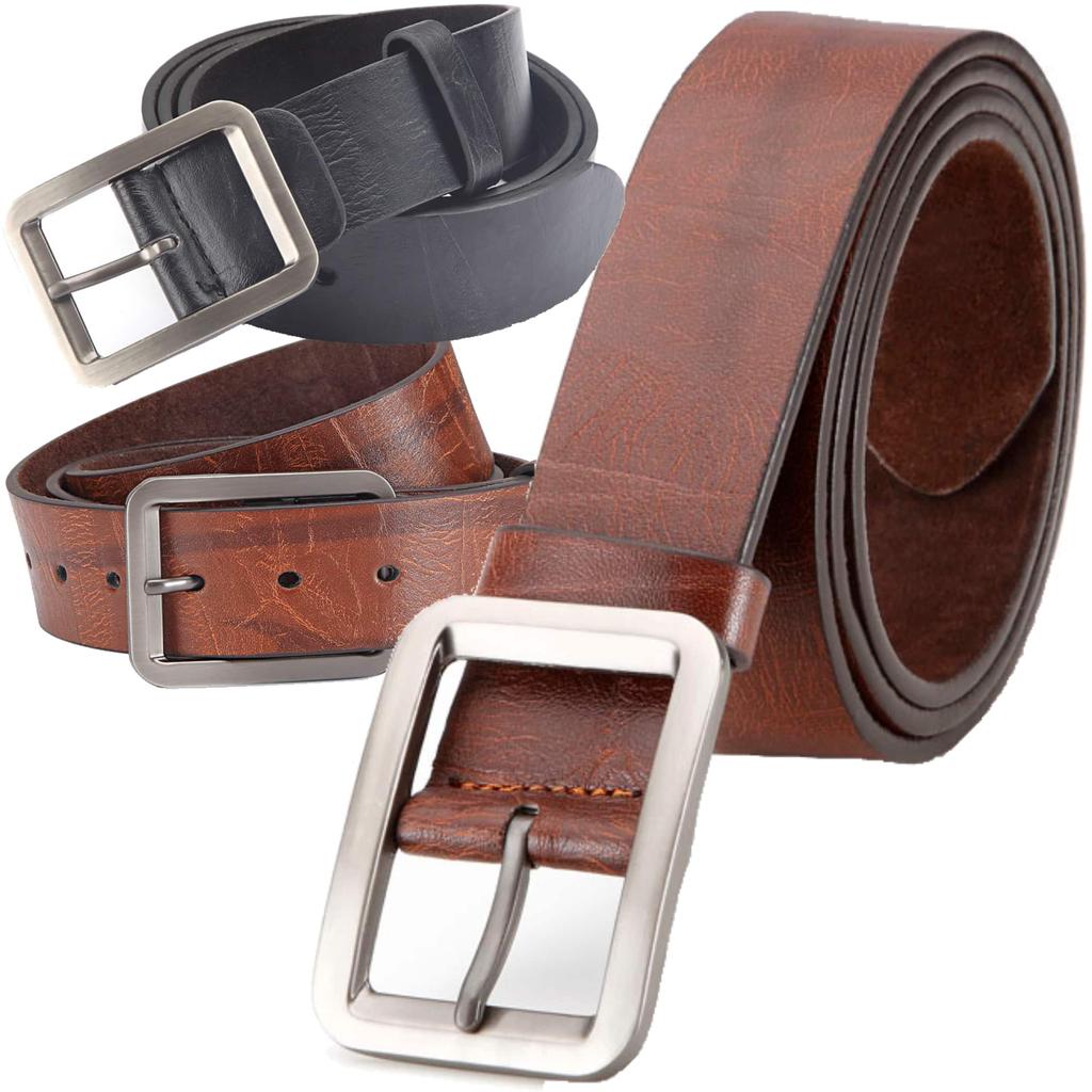 Cintura Jeans Uomo Stile Fibbia DD