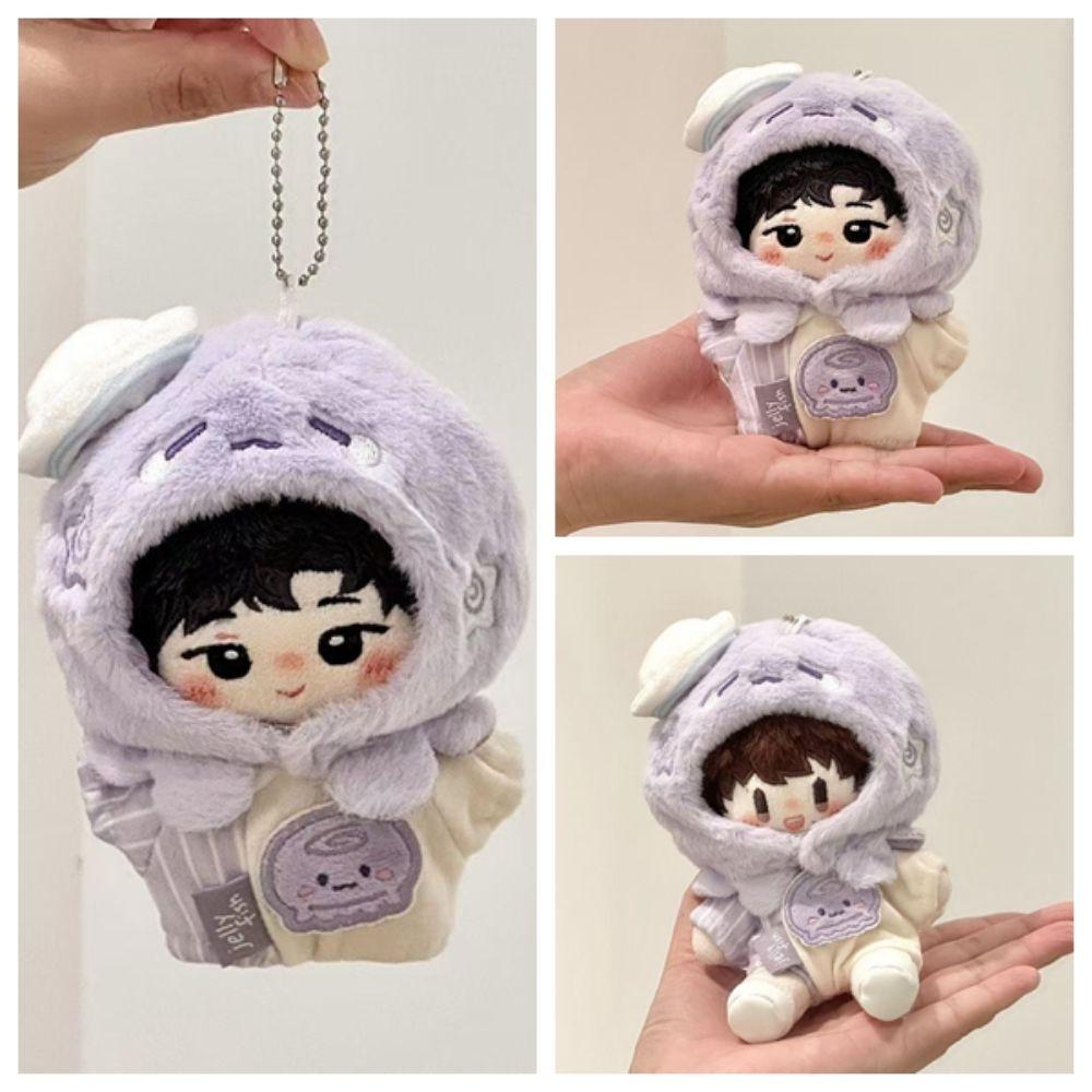 Plush Doll Cotton Doll Clothes Dress Up Jellyfish Doll Outfit 10cm Doll Clothes Replacement Set