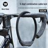 West Rider Bicycle Anti-Theft Combination Cable Lock