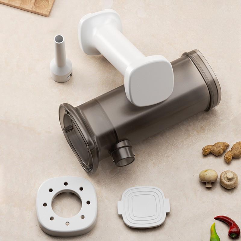 Homemade Sausage Maker With 4pcs Stuffing Pipe Fast Meat Stuffer Filling Machine Large Capacity Heavy Duty Kitchen Tools 4