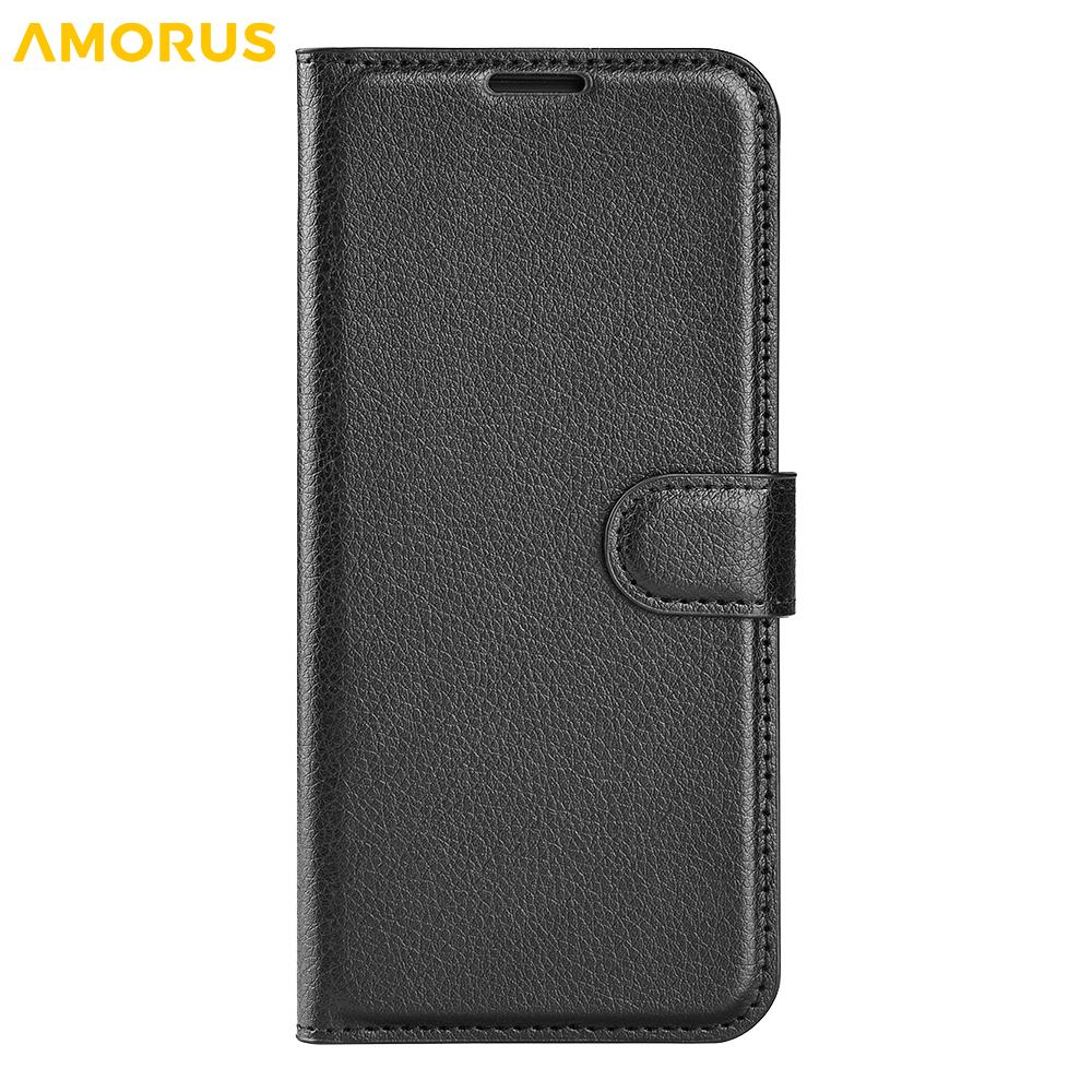 For iPhone Air Wallet Case Litchi Texture Shockproof Leather Flip Stand Phone Cover