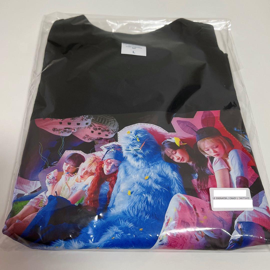

[USED] LESSERAFIM CRAZY Premium Merchandise Prize: T-shirt