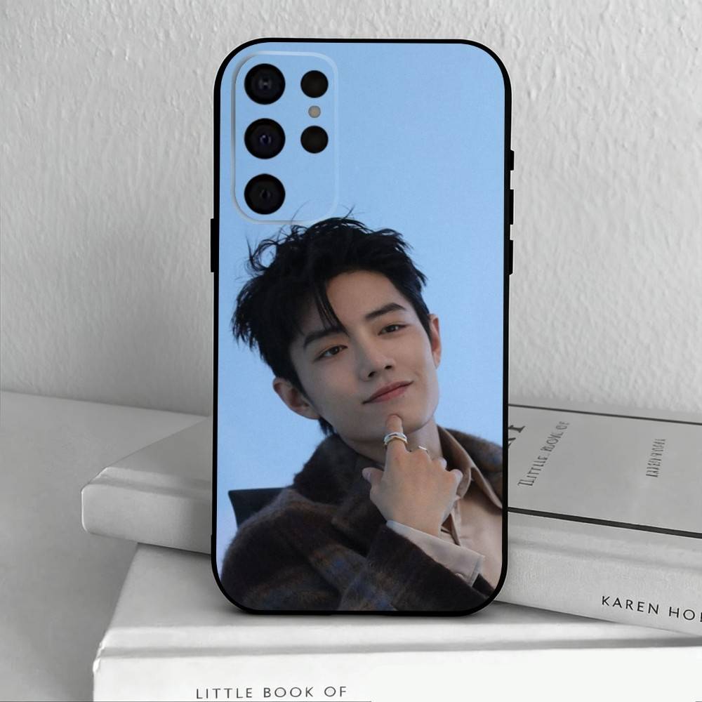 

Chinese actors Xiao Zhan Phone Case For Samsung S25,S24,S21,S22,S23,S30,Ultra,S20,Plus,Others Soft Black Cover Samsung S225G