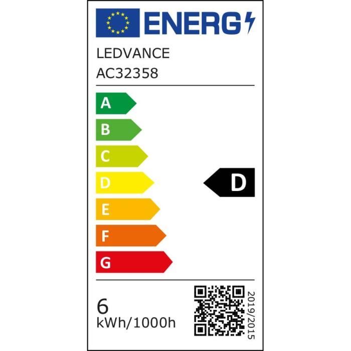 OSRAM Ampoule LED Sphérique verre dépoli 7W=60 E27 chaud