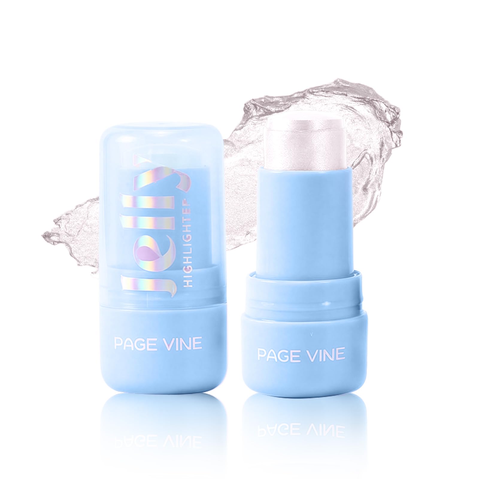 

GUERNISS Highlight Stick - For under-eye makeup, dewy glow, contouring, sculpted nose, jelly pearl finish, high adhesion, long-lasting, waterproof,