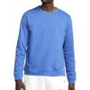 Nike Dri-Fit Track Club Solid Crew Neck Casual Long Sleeve Sweatshirt Men tops Court-Blue FB5510-476