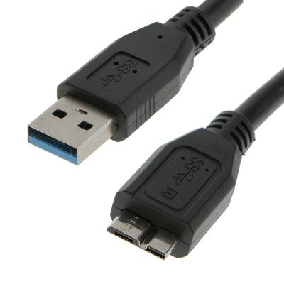 USB Cord for External To 3 Male A Micro B Cable Hard Disk Drive