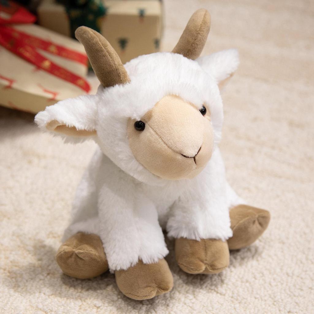 Cross-Border Plush Animal Dolls: Panda, Fox & Highland Cattle Creative Plush Toys