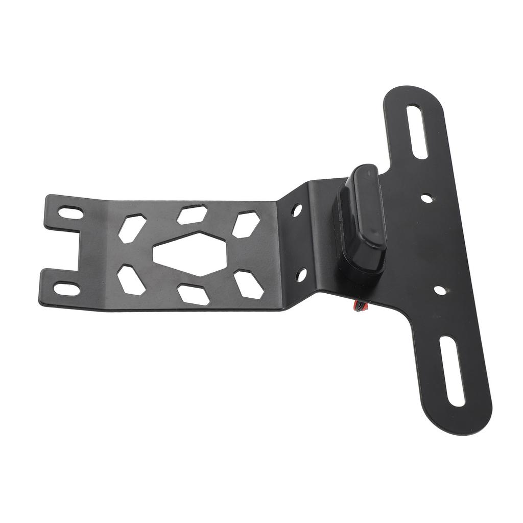 Motorcycle License Plate Light Mount Iron Motorcycle Tail Rear License Plate Frame Replacement For