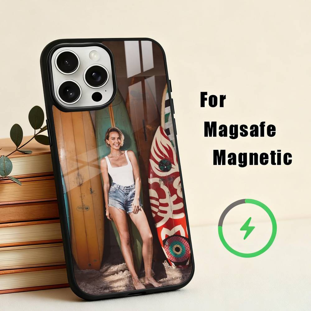 Actress A-Arielle K-Kebbel Phone Case For iPhone17,16,15,14,13,12,11 Plus,For Magnetic Wireless Charge Cover