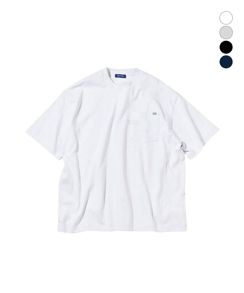 NAUTICA Hidden Logo Pocket T-Shirt (4 Colors) Jts5916