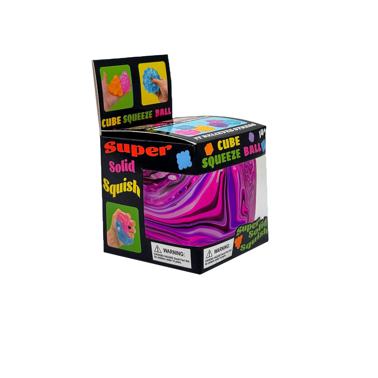 

Soft /5.5Cm And Glutinous Sensory Stress-Relief Toy Needoh Cube Filled With Gel Stretchable Ball Soft Ice Cube Ball Slow Rising