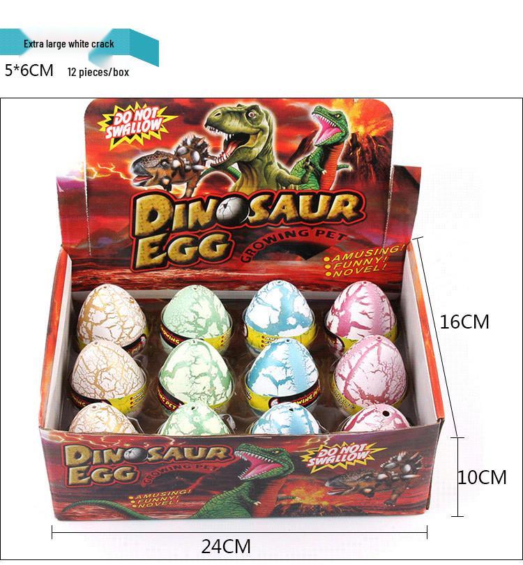 Dinosaur Egg Hatching Toy Set - Expanding Water Surprise for Kids' Gifts