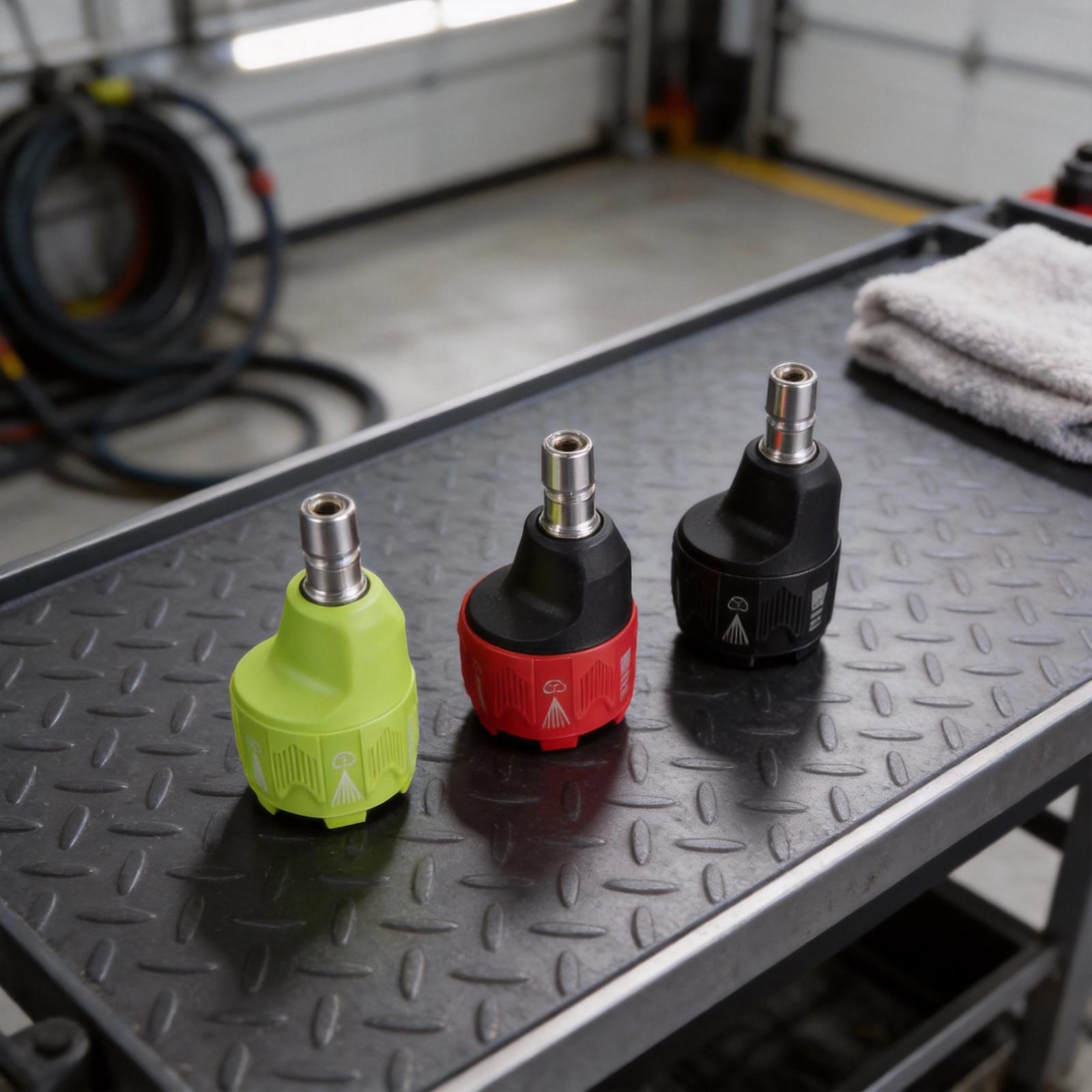 

Quick Changeover 6 In 1 Nozzles Portable And Compact Design Adjustable Nozzle For Pressure Washer As Shown Cleaning Equipment China Mainland