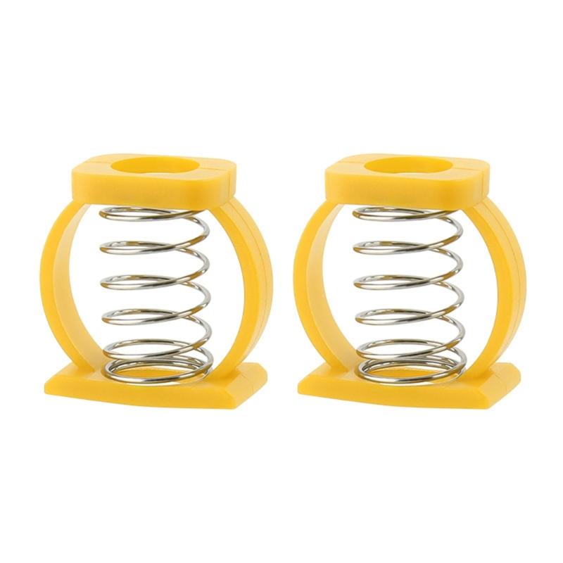 2pack Durability Bicycles Handgrips Rotating Handle Spring Buckles Repair Part for Stability and Comfortable
