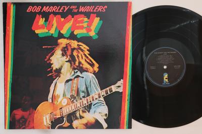 LP Record BOB MARLEY & THE WAILERS - Live! 7900321 Island Records 1986 US Reggae, Ska & Dub Used