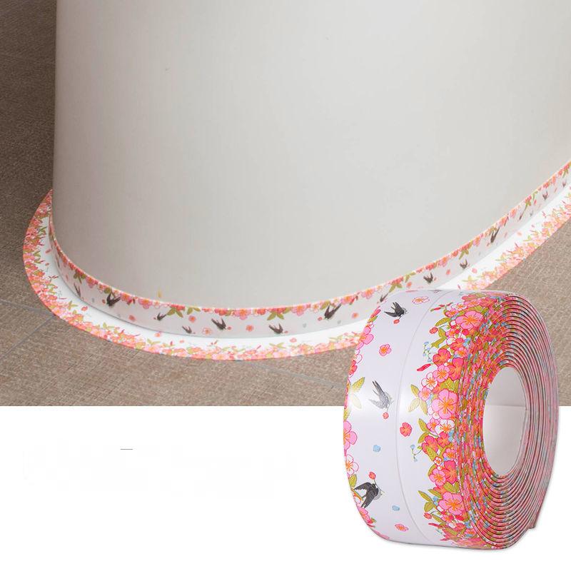 Kitchen PVC Waterproof Wall Paste Beauty Seam Paste Mildew Proof Tape Bathroom Sink Seamless Paste Tape