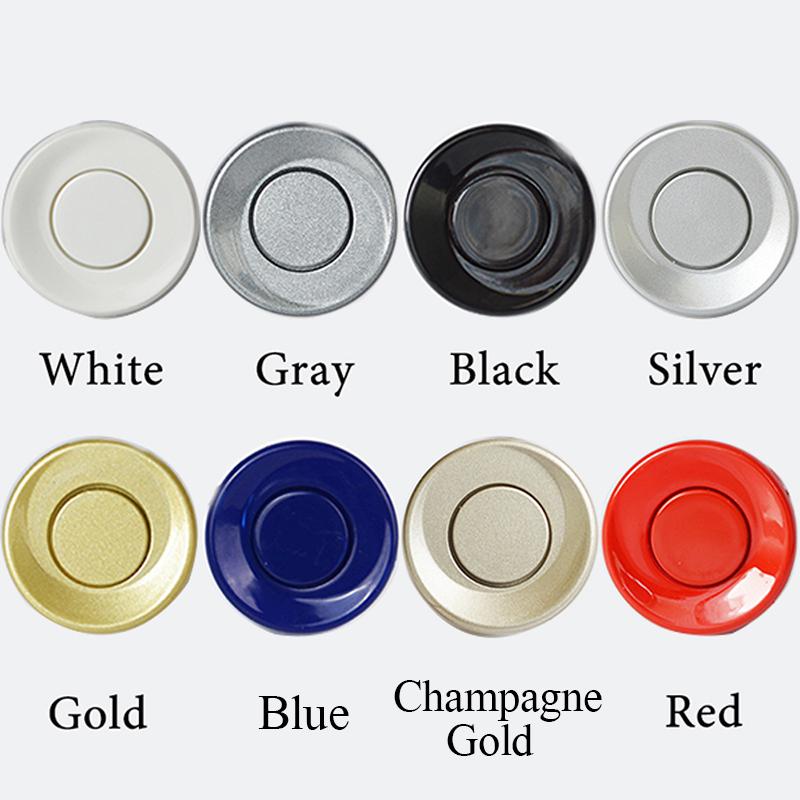 Parking Sensor Kit Car Parktronic LCD Display Backlight Reverse Backup Radar Monitor System 4 Sensors 22mm 12V 8 Colors