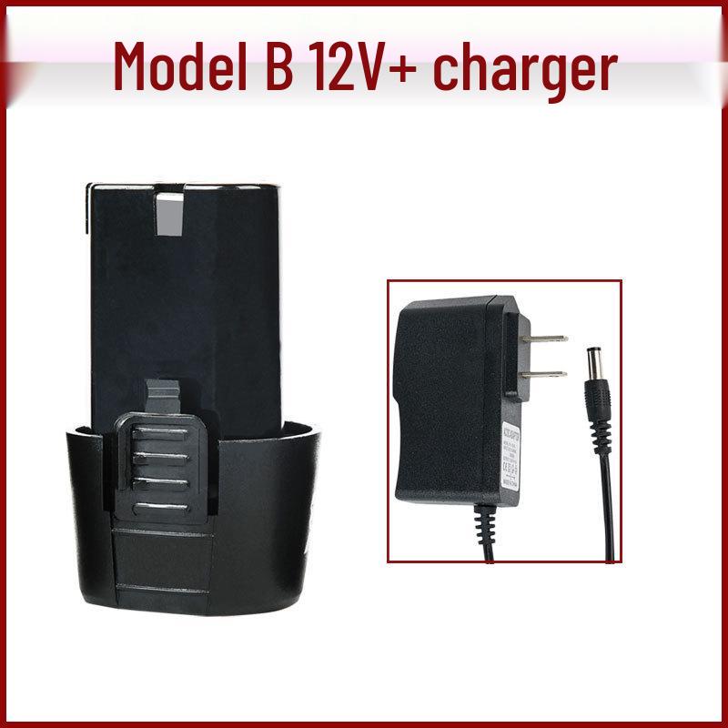 Universal Cordless Pistol Drill with 12V-18V Lithium Battery for Drill or Electric Screwdriver