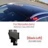 For Benz GLC Class 2016- GLC300 For Mercedes W253 Car Left Right Roof Rail Molding Trim Roof Running Water Cover Plate Plug