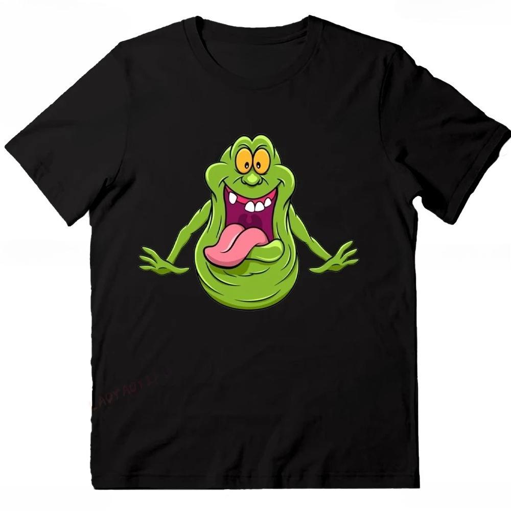 Ghostbusters Marshmallow Print T-Shirt 80s Classic Movie Music Meme Fun Gift Women Clothing Graphic T Shirts Aesthetic Clothes