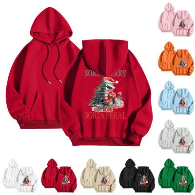 Women's Fashion Lightweight Long Sleeve Pullover Hoodies With Pockets Graphic Hoodie