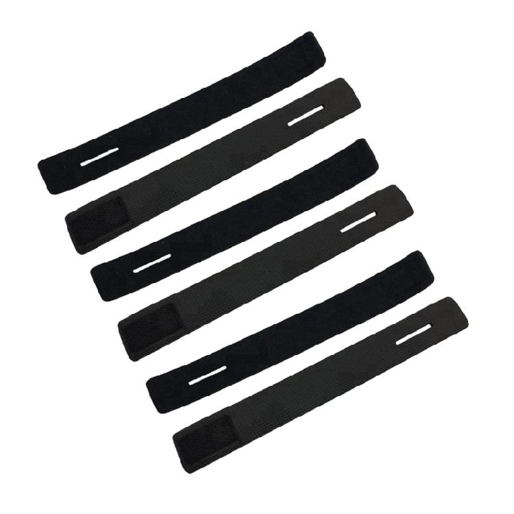 6Pcs Adjustable Stretchy Fishing Rod Holder Fishing Rod Tie Strap Fishing Rod Belt Elastic Bandage Fixed Strap Outdoor