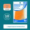 L-Shaped Interdental Brushes - Pack of 10