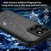 KEYSION Matte Translucent Black Phone Case for HONOR X7d 5G Silicone+PC Clear Shockproof Back Cover for Honor 400 Smart 5G