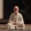 Bodhidharma Zen Lera Lila Buddhism Indisk Figur Statyetter för Dekoration Hem Vardagsrum Te Rum Keramik Hantverk Handgjorda