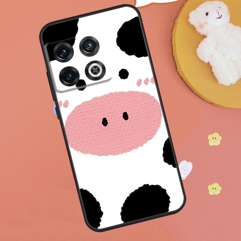 Cut Cow Case For OnePlus 13T 10T 8T 12R 13R 15 13 12 11 9 10 Pro Nord CE 5 2 3 4 Lite N20 N30 Funda