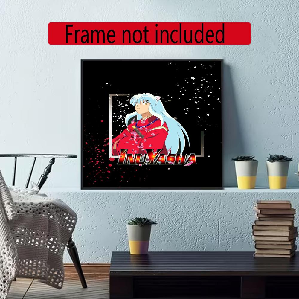Inuyasha Diamond Painting Round Diamond Mosaic Rhinestones Diamond Embroidery Craft Kit Wall Decor Without Frame