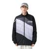 Li Ning New York Fashion Week Serie Stehkragen Lockere Sportjacke Herrenjacke Schwarz AJDP653-1