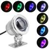 RGB LED Decorative Light Waterproof Multi Color Outdoor    (5w Black 1*bead)