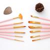 12pcs Paint Brushes Set Kit Multiple Mediums Brushes with Nylon Hair for Artist Acrylic Aquarelle