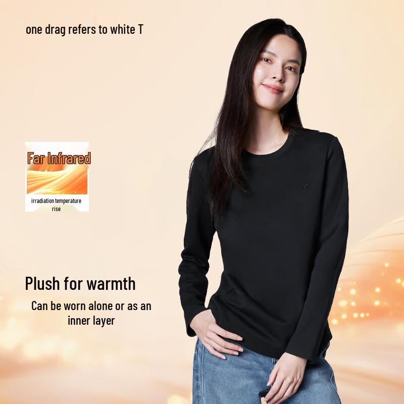 Women s Thermal Fleece Long Sleeve T-shirt L