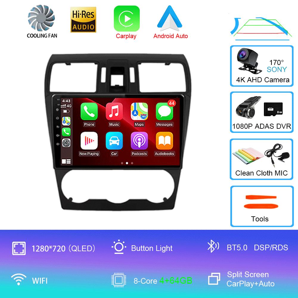 For Subaru Forester XV WRX 2012 -2015 Android 14 Video Player Car Radio Multimedia 2 Din Navigation GPS BT 4G WIFI Stereo DVD