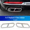 Mercedes-Benz Maybach S-Class Rear Bumper Chrome & Decorative Strips for S400, S500, S600.