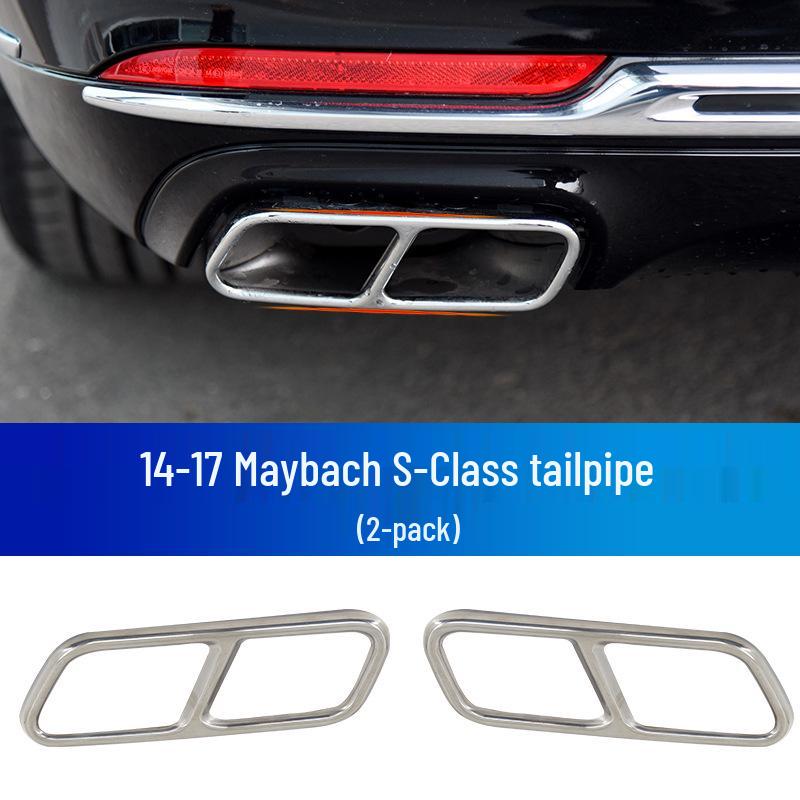 Mercedes-Benz Maybach S-Class Rear Bumper Chrome & Decorative Strips for S400, S500, S600.