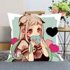 Anime Jibaku Shounen Hanako Kun Pillow Cover Bedroom Home Decorative Pillowcase Square Zipper Pillow Cases Satin Soft No FadeH,(6)