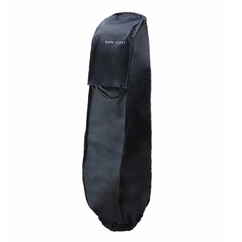 

Чехол для защиты от дождя для сумки для гольфа, водонепроницаемый чехол-капюшон для сумки для гольфа на молнии, сверхпрочный дождевик для сумок для клюшек, подарок для гольфиста чёрный